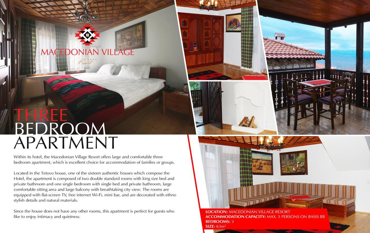 סקופיה Macedonian Village Hotel & Resort מראה חיצוני תמונה